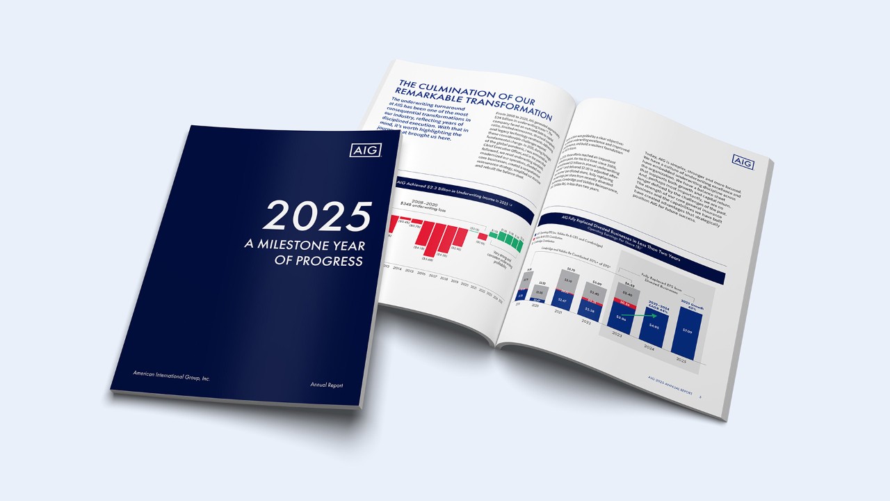 Informe anual de AIG